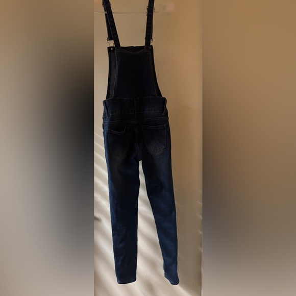 SHEIN Blue Skinny Overalls - Picture 3 of 10